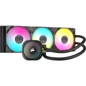CORSAIR NAUTILUS 360 RS ARGB AIO Aušintuvas | Black