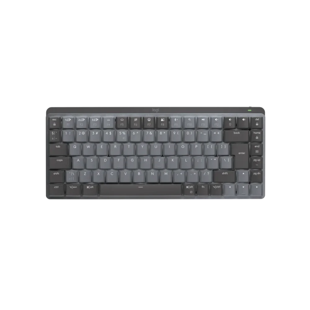 Logitech MX Mechanical Mini Klaviatūra | Graphite, Tactile Quiet