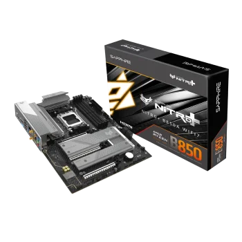 SAPPHIRE NITRO+ B850A WIFI7 Pagrindinė Plokštė | ATX, AM5, DDR5