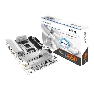 SAPPHIRE PURE B850A WIFI7 Pagrindinė Plokštė | ATX, AM5, DDR5