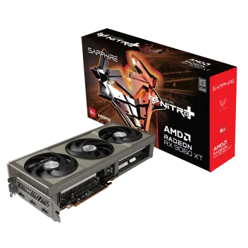 SAPPHIRE NITRO+ RADEON RX 9060 XT GPU Vaizdo Plokštė | 16GB, GDDR6, OC Edition