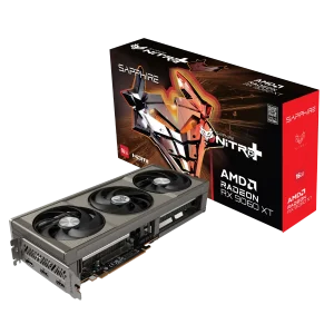 SAPPHIRE NITRO+ RADEON RX 9060 XT GPU Vaizdo Plokštė | 16GB, GDDR6, OC Edition
