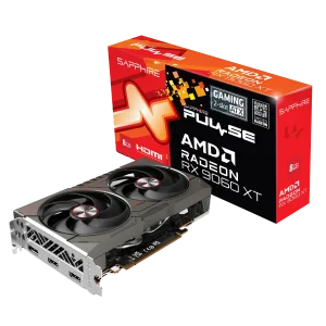SAPPHIRE PULSE RADEON RX 9060 XT GPU Vaizdo Plokštė | 8GB, GDDR6