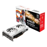 SAPPHIRE PURE RADEON RX 9060 XT GPU Vaizdo Plokštė | 16GB, GDDR6, OC Edition