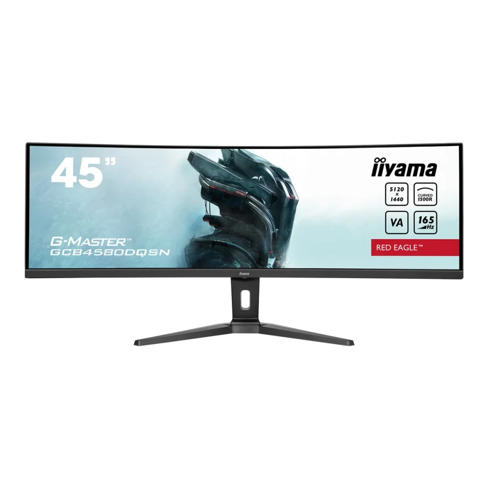 IIYAMA G-Master GCB4580DQSN-B1 Monitorius | 44.5", DQHD, Curved VA, 165 Hz