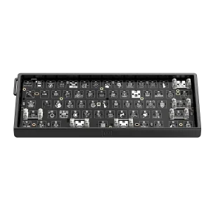 Wooting 60HE V2 Žaidimų Klaviatūra | Black, Lekker Tikken, ABS Case