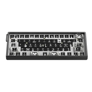 Wooting 60HE V2 Žaidimų Klaviatūra | Black, Lekker Tikken, ABS Case