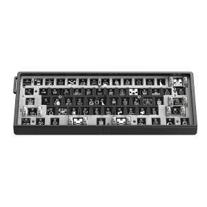 Wooting 60HE V2 Žaidimų Klaviatūra | Black, Lekker Tikken, ABS Case
