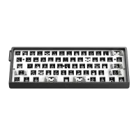 Wooting 60HE V2 Žaidimų Klaviatūra | Black, Lekker Tikken, ABS Case