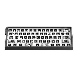 Wooting 60HE V2 Žaidimų Klaviatūra | Black, Lekker Tikken, ABS Case