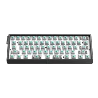 Wooting 60HE V2 Žaidimų Klaviatūra | Black, Lekker Tikken, ABS Case