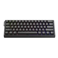 Wooting 60HE V2 Žaidimų Klaviatūra | Black, Lekker Tikken, ABS Case