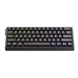 Wooting 60HE V2 Žaidimų Klaviatūra | Black, Lekker Tikken, ABS Case