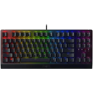 RAZER BlackWidow V3 Tenkeyless Žaidimų Klaviatūra | Black, Yellow Linear