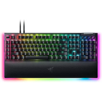 RAZER BlackWidow V4 Pro Wireless Belaidė Žaidimų Klaviatūra | Black, Yellow Linear