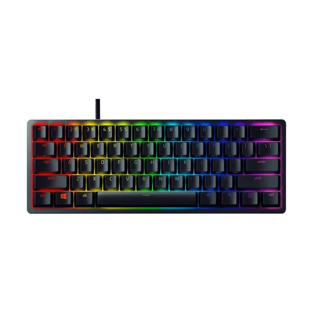 RAZER Huntsman Mini Žaidimų Klaviatūra | Black, Purple Clicky