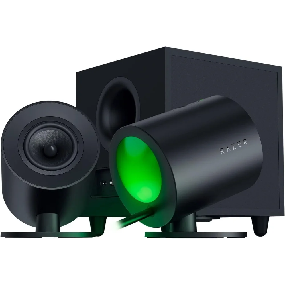 RAZER Nommo V2 2.1 Garso Kolonėlės | Black