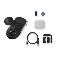 Logitech G PRO X2 SUPERSTRIKE LIGHTSPEED Wireless Belaidė Žaidimų Pelė | Lunar Eclipse