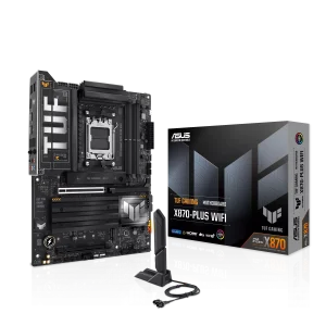ASUS TUF GAMING X870-PLUS WIFI Pagrindinė Plokštė | ATX, AM5, DDR5