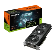 GIGABYTE GeForce RTX 5050 GAMING GPU Vaizdo Plokštė | 8GB, GDDR6, OC Edition