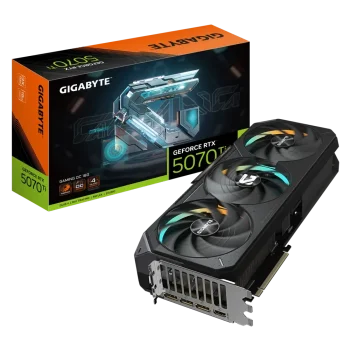 GIGABYTE GeForce RTX 5070 Ti GAMING GPU Vaizdo Plokštė | 16GB, GDDR7, OC Edition