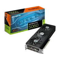 GIGABYTE GeForce RTX 5060 EAGLE MAX GPU Vaizdo Plokštė | 8GB, GDDR7, OC Edition