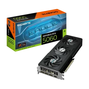 GIGABYTE GeForce RTX 5060 EAGLE MAX GPU Vaizdo Plokštė | 8GB, GDDR7, OC Edition