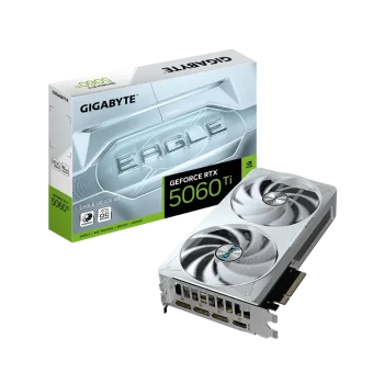 GIGABYTE GeForce RTX 5060 Ti EAGLE ICE GPU Vaizdo Plokštė | 8GB, GDDR7, OC Edition