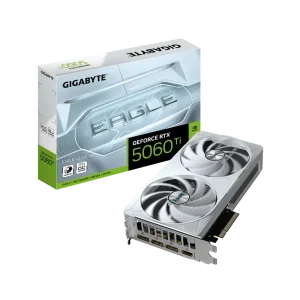 GIGABYTE GeForce RTX 5060 Ti EAGLE ICE GPU Vaizdo Plokštė | 8GB, GDDR7, OC Edition