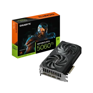 GIGABYTE GeForce RTX 5060 Ti WINDFORCE GPU Vaizdo Plokštė | 8GB, GDDR7