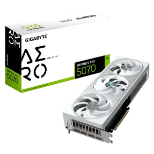 GIGABYTE GeForce RTX 5070 AERO GPU Vaizdo Plokštė | 12GB, GDDR7, OC Edition