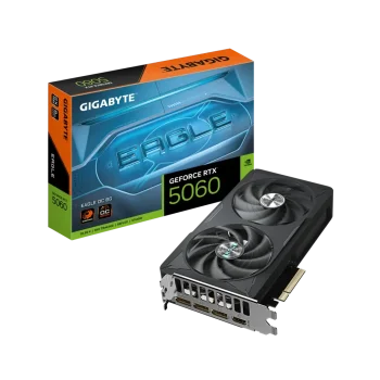 GIGABYTE GeForce RTX 5060 EAGLE GPU Vaizdo Plokštė | 8GB, GDDR7, OC Edition