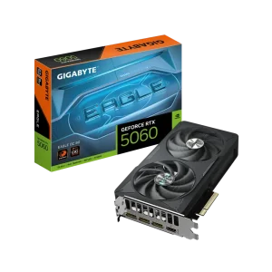GIGABYTE GeForce RTX 5060 EAGLE GPU Vaizdo Plokštė | 8GB, GDDR7, OC Edition