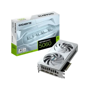 GIGABYTE GeForce RTX 5060 EAGLE ICE GPU Vaizdo Plokštė | 8GB, GDDR7, OC Edition