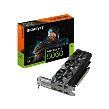 GIGABYTE GeForce RTX 5060 Low Profile GPU Vaizdo Plokštė | 8GB, GDDR7, OC Edition
