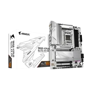 GIGABYTE B650 AORUS ELITE AX ICE Pagrindinė Plokštė | ATX, AM5, DDR5