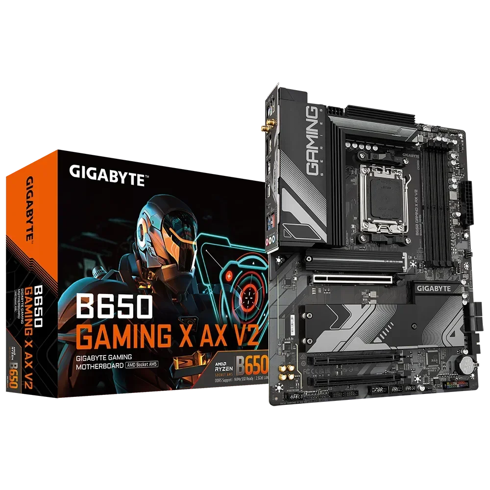 GIGABYTE B650 GAMING X AX V2 Pagrindinė Plokštė | ATX, AM5, DDR5