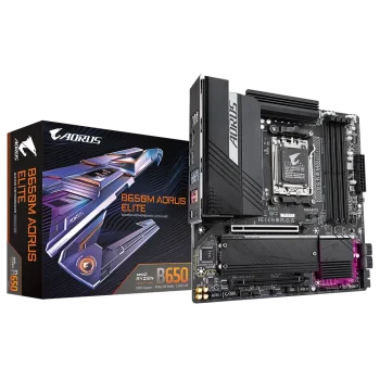 GIGABYTE B650M AORUS ELITE Pagrindinė Plokštė | mATX, AM5, DDR5