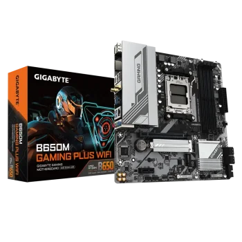 GIGABYTE B650M GAMING PLUS WIFI Pagrindinė Plokštė | mATX, AM5, DDR5