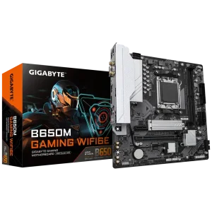 GIGABYTE B650M GAMING WIFI6E Pagrindinė Plokštė | mATX, AM5, DDR5