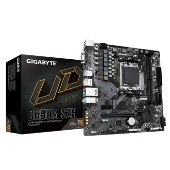 GIGABYTE B650M S2H Pagrindinė Plokštė | mATX, AM5, DDR5
