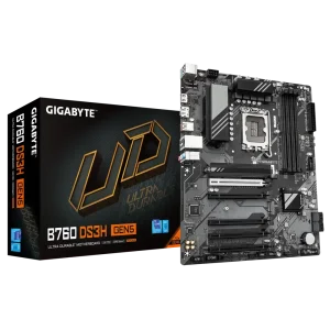 GIGABYTE B760 DS3H GEN5 Pagrindinė Plokštė | ATX, LGA1700, DDR5