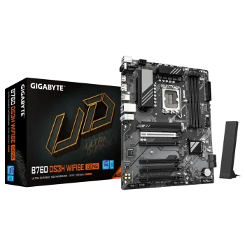 GIGABYTE B760 DS3H WIFI6E GEN5 Pagrindinė Plokštė | ATX, LGA1700, DDR5