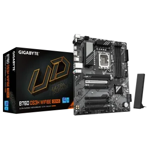 GIGABYTE B760 DS3H WIFI6E GEN5 Pagrindinė Plokštė | ATX, LGA1700, DDR5