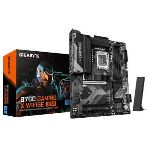 GIGABYTE B760 GAMING X WIFI6E GEN5 Pagrindinė Plokštė | ATX, LGA1700, DDR5