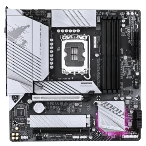 GIGABYTE B760M AORUS ELITE WIFI6E GEN5 Pagrindinė Plokštė | ATX, LGA1700, DDR5
