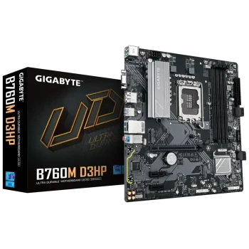 GIGABYTE B760M D3HP Pagrindinė Plokštė | mATX, LGA1700, DDR5