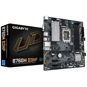 GIGABYTE B760M D3HP Pagrindinė Plokštė | mATX, LGA1700, DDR5