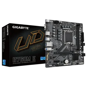 GIGABYTE B760M E Pagrindinė Plokštė | mATX, LGA1700, DDR5