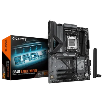 GIGABYTE B840 EAGLE WIFI6E Pagrindinė Plokštė | ATX, AM5, DDR5